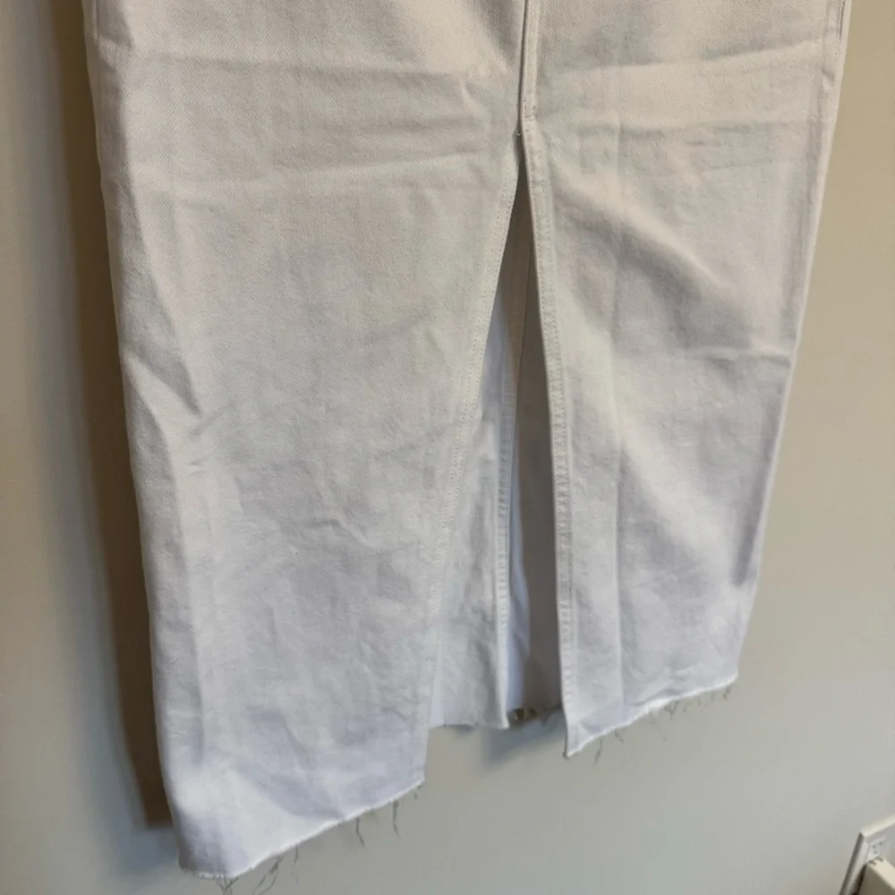 HIDDEN Peyton WHITE FRONT SLIT MIDI SKIRT - Women’s Large - Picture 6 of 14